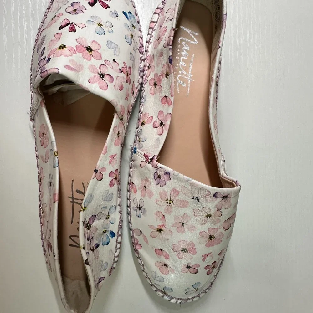 Nanette Lepore Floral Espadrilles BNWOT